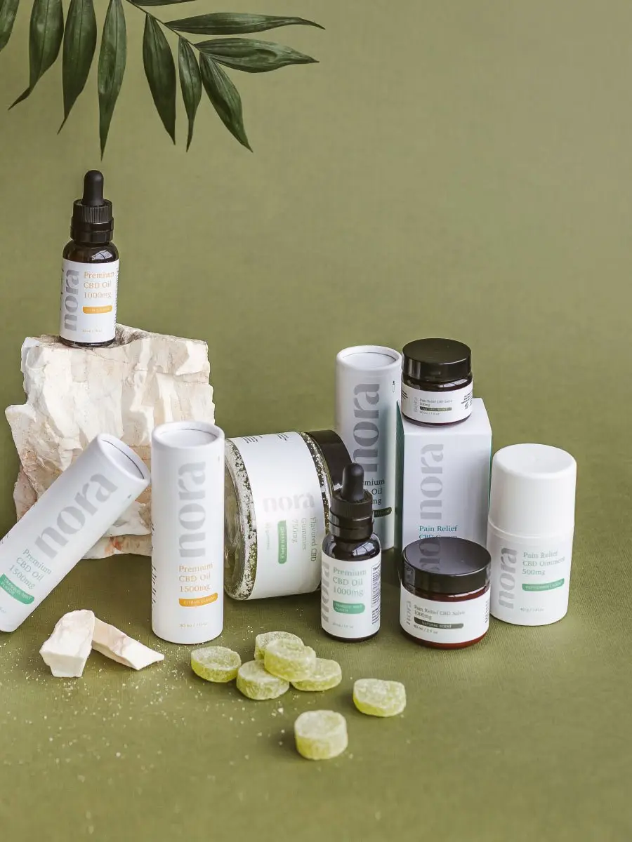 CBD Products Full Set